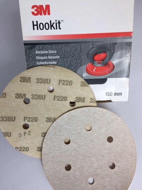 100er-Set 3M™ Hookit™ 338U LA 600A - 6 Löcher